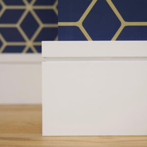 Square Edge Grooved Skirting Board